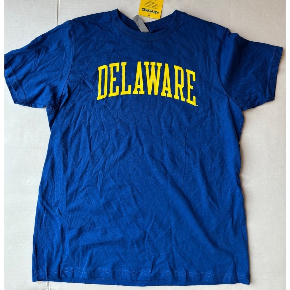 Delaware Blue‎ Hens Youth Xl Blue Short Sleeve T Shirt NWT